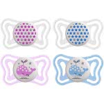Chicco Πιπίλα Physio Light Σιλικόνη Για Τη Νύχτα 2-6 Μηνών 2 Τεμάχια C10-71031-41 8058664097081