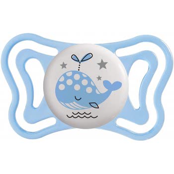 Chicco Πιπίλα Physio Light Σιλικόνη Για Τη Νύχτα 2-6 Μηνών 2 Τεμάχια C10-71031-41 8058664097081