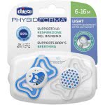 Chicco Πιπίλα Physio Light Σιλικόνης 6-16 Μηνών 2 Τεμάχια C20-71033-21 8058664097104