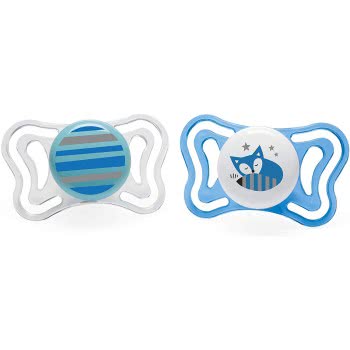 Chicco Πιπίλα Physio Light Σιλικόνης 6-16 Μηνών 2 Τεμάχια C20-71033-21 8058664097104