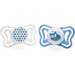 Chicco Physio Light Silicone Pacifier 6-16 Months 2 Pieces C20-71033-21 8058664097104