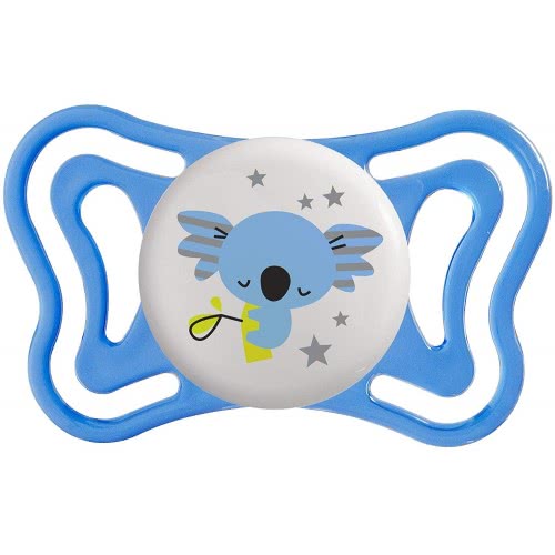 Chicco Physio Light Pacifier For Night 6-16 Months 2 Pieces C20-71033-41 8058664097258