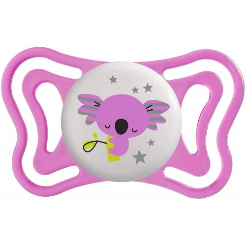 Chicco Physio Light Pacifier For Night 6-16 Months 2 Pieces C20-71033-41 8058664097258