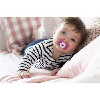 Chicco Physio Light Pacifier For Night 6-16 Months 2 Pieces C20-71033-41 8058664097258