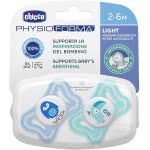 Chicco Physio Light Silicone Pacifier 2-6 Months 2 Pieces C10-71031-21 8058664097074