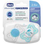Chicco Physio Light Silicone Pacifier 2-6 Months 2 Pieces C10-71031-21 8058664097074