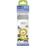 Chicco Baby Wellness Μεσαία Ροή Πλαστικό Με Θηλή  Σιλικόνης, 250 Ml A60-28623-30 8058664129485