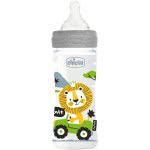Chicco Baby Wellness Middle Flow Plastic With Silicone Teat, 250 Ml, 120 G A60-28623-30 8058664129485