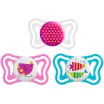 Chicco Πιπίλα Physio Light  Σιλικόνης Ρόζ 16-36 Μηνών 2 Τεμάχια C20-71035-11 8058664097265