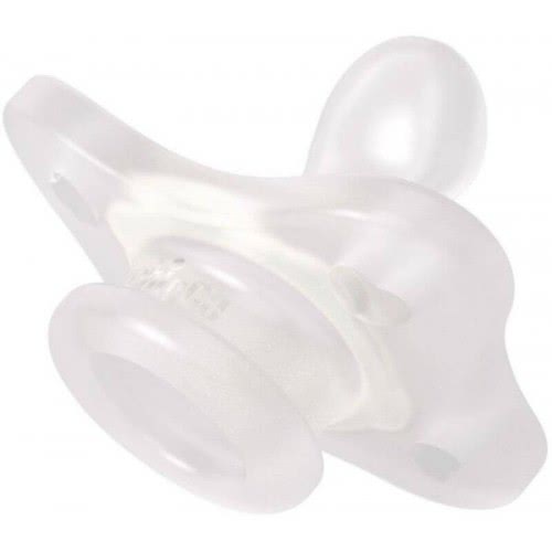 Chicco Pacio All Silicone Physio Mini Soft / Pink 0-2 Months 2Pcs C60-73221-11 8058664128419