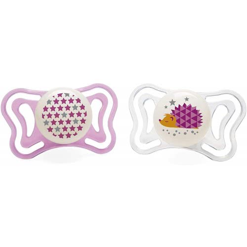 Chicco Physio Light Pacifier For Night 16-36 Months 2 Pieces C20-71035-41 8058664097289