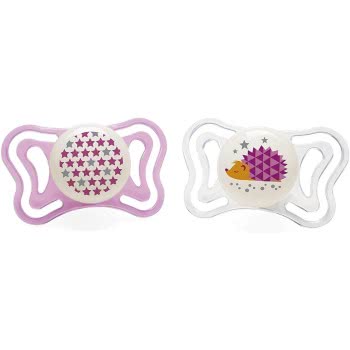 Chicco Physio Light Pacifier For Night 16-36 Months 2 Pieces C20-71035-41 8058664097289