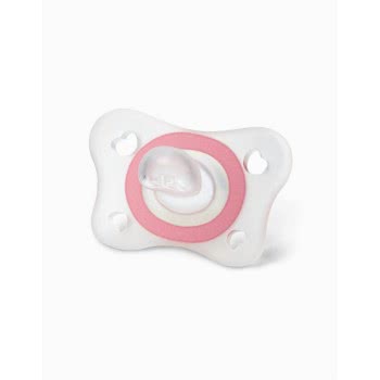 Chicco Mini Soft 2-6M Physioforma Pink Pacifier (2Pcs) C60-73231-11 8058664128440