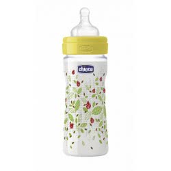 Chicco Μπιμπερό Πλαστικό Well Being 250Ml Romantic A60-70760-01 8003670879084