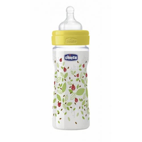 Chicco Μπιμπερό Πλαστικό Well Being 250Ml Romantic A60-70760-01 8003670879084