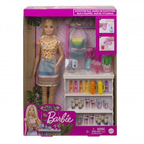 Mattel Barbie Wellness - Smoothie Bar GRN75 887961908954