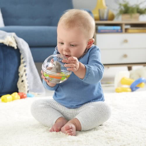 Mattel Μπαλίτσα Με Ζωάκι Βραδύποδας,  Για Μπουσούλημα GRT61 / GRT65 887961911343