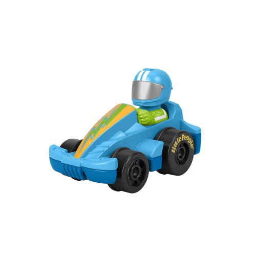 Mattel Συρόμενα Οχήματα  Little People Little Purple Wheelies - Αυτοκινητάκια GMJ18 / GWD24 887961938180