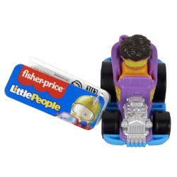 Mattel Συρόμενα Οχήματα  Little People Little Purple Wheelies - Αυτοκινητάκια GMJ18 / GMJ23 887961855517