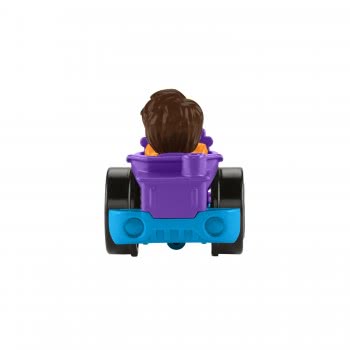 Mattel Συρόμενα Οχήματα  Little People Little Purple Wheelies - Αυτοκινητάκια GMJ18 / GMJ23 887961855517
