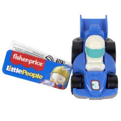 Mattel Συρόμενα Οχήματα  Little People Little Purple Wheelies - Αυτοκινητάκια GMJ18 / GMJ21 887961855494