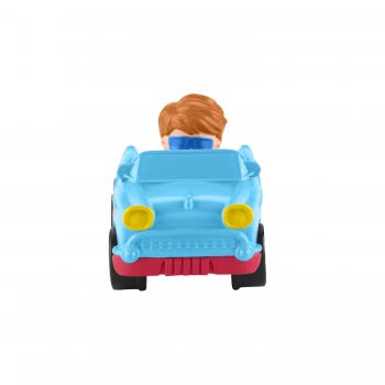 Mattel Συρόμενα Οχήματα  Little People Little Purple Wheelies - Αυτοκινητάκια GMJ18 / GMJ25 887961855531