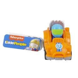 Mattel Συρόμενα Οχήματα  Little People Little Purple Wheelies - Αυτοκινητάκια GMJ18 / GTV11 887961921007
