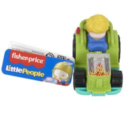 Mattel Συρόμενα Οχήματα  Little People Little Purple Wheelies - Αυτοκινητάκια GMJ18 / GMJ22 887961855524