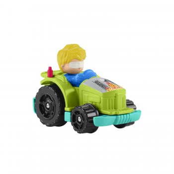 Mattel Συρόμενα Οχήματα  Little People Little Purple Wheelies - Αυτοκινητάκια GMJ18 / GMJ22 887961855524
