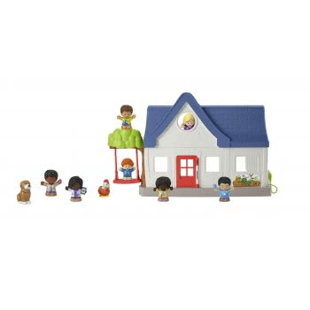Mattel Συλλογή  Με Φιγούρες Little People Jumpsuit Mom DVP63 / HCG95 194735010141