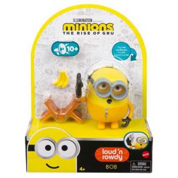 Mattel Minions Φιγούρες Με Κίνηση Και Ήχους Bob GMF02 / GMF05 887961853018