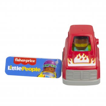 Mattel Συρόμενα Οχήματα  Little People Little Purple Wheelies - Αυτοκινητάκια GMJ18 / GWD23 887961938173