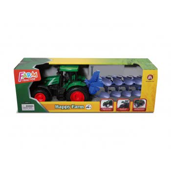 Toys-shop Choice Friction Tractor With Trailor 46Cm JA095857 6990521958574