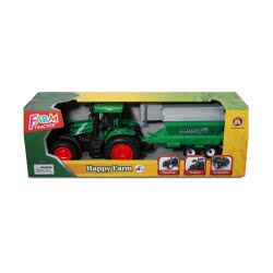 Toys-shop Choice Friction Τρακτέρ Με Αλωνιστική Μηχανή 46Εκ JA095859 6990521958598