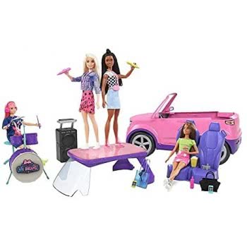 Mattel Barbie Big City, Big Dreams Μουσική Σκηνή Και SUV GYJ25 887961972856