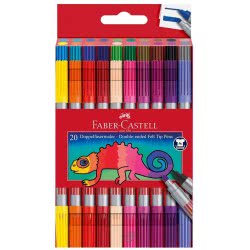 Faber-Castell Διπλά Χρώματα Έγχρωμο Στυλό Άκρο 151119 4005401511199