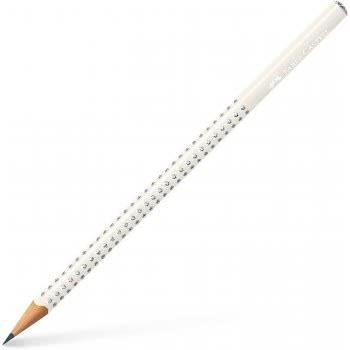 Faber-Castell Sparkle Pearl Μολύβι B - Λευκό 118236 4005401182368