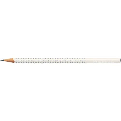 Faber-Castell Sparkle Pearl Μολύβι B - Λευκό 118236 4005401182368