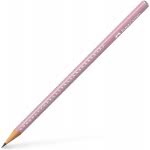 Faber-Castell Sparkle Pearl Μολύβι B - Ροζ Παστέλ 517054 / 118234 4005401182344