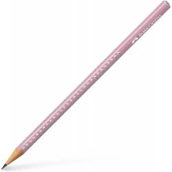 Faber-Castell Sparkle Pearl Μολύβι B - Ροζ Παστέλ 517054 / 118234 4005401182344