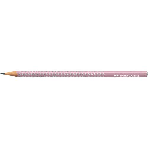 Faber-Castell Sparkle Pearl Μολύβι B - Ροζ Παστέλ 517054 / 118234 4005401182344