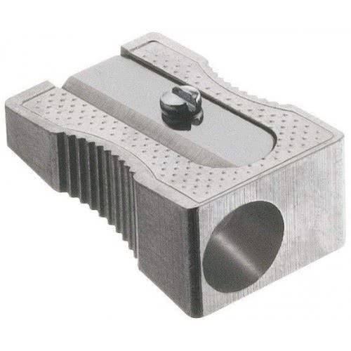 Faber-Castell Metal Pencil Sharpener 50 For Coloured And Coloured Pencils 183100 4005401831006