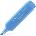 Faber-Castell Textliner 1546 Highlighter Pastel 3 Line Widths: 5 Mm, 2 Mm And 1 Mm Pastel Colour: Ultramarine Blue 154668 400540