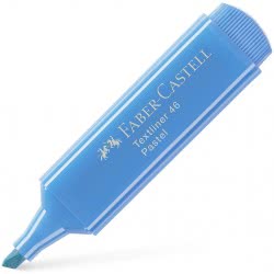 Faber-Castell Textliner 1546 Highlighter Pastel 3 Line Widths: 5 Mm, 2 Mm And 1 Mm Pastel Colour: Ultramarine Blue 154668 400540