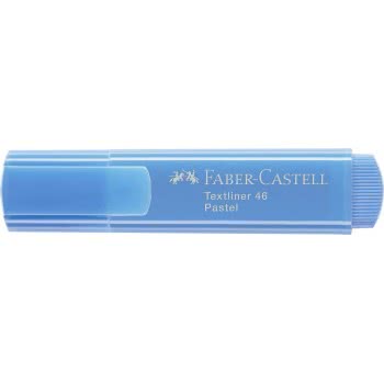 Faber-Castell Textliner 1546 Highlighter Pastel 3 Line Widths: 5 Mm, 2 Mm And 1 Mm Pastel Colour: Ultramarine Blue 154668 400540