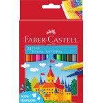 Faber-Castell Μαρκαδόροι Super Washable Σετ 24Τμχ 554202 4005405542021