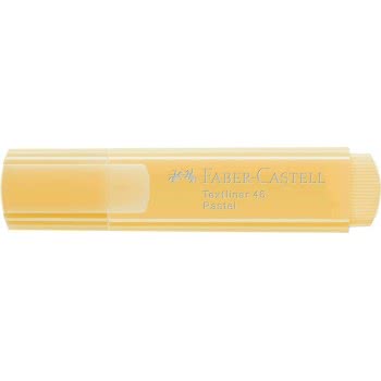 Faber-Castell Μαρκαδόρος Textliner Υπογραμμίσεως Κίτρινο Παστέλ 154667 4005401546672