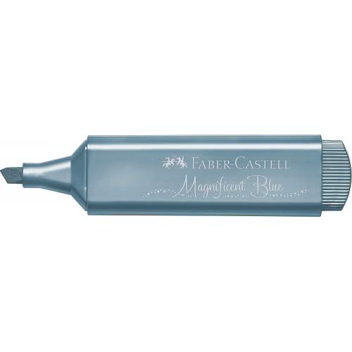 Faber-Castell Textliner Μεταλλικός Μπλε - 1Τμχ 154647 4005401546474