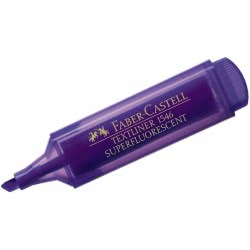 Faber-Castell 1546 Super Fluorescent Textliner-Violet, 1 Piece 154636 4005401546368