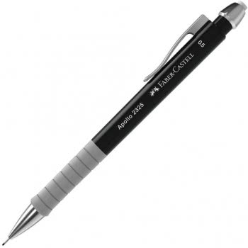 Faber-Castell Apollo 0.5Mm Mechanical Pencil - Black 232520 / 232504 6933256639929